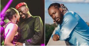 Adekunle Gold reacts as female fan tearfully begs to be singer Simi’s rival